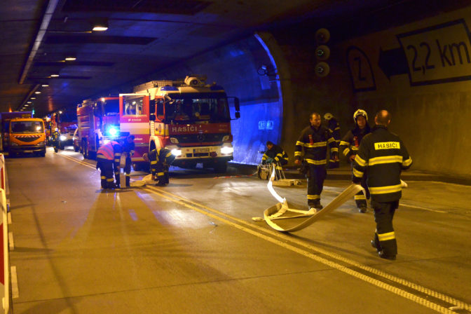 CVIČENIE: Zložky IZS a NDS v tuneli Branisko
