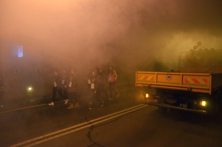 CVIČENIE: Zložky IZS a NDS v tuneli Branisko