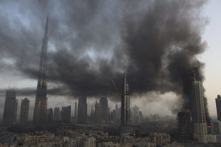 Požiar v Dubaji