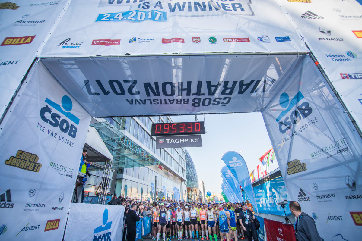 Foto ČSOB Bratislava Marathon vyhral prvýkrát Slovák SITA.sk