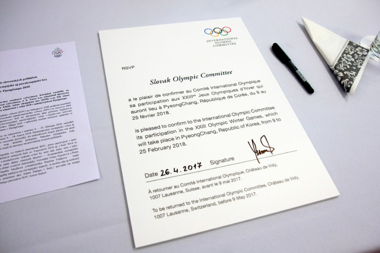 OLYMPIÁDA: Prihlášky na ZOH a ZPH do Pjongčangu