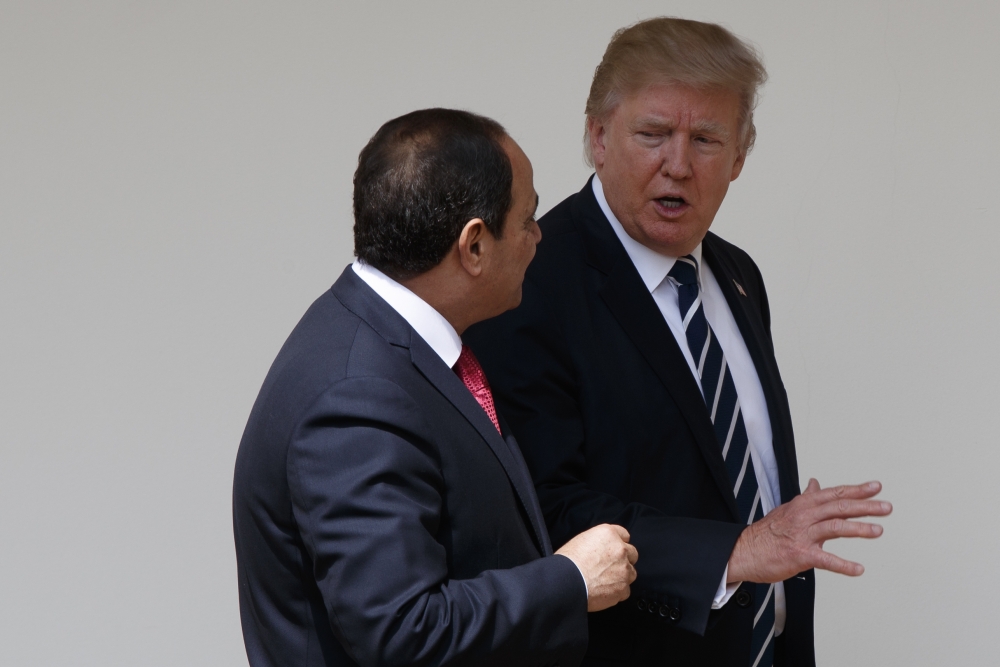 Donald Trump, Abdel Fattah al Sisi, Abdul Fattah al Sisi