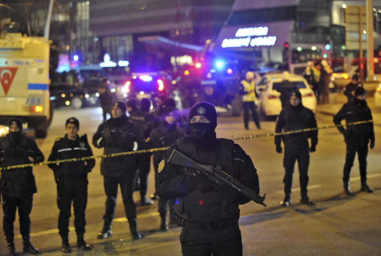 Turecká polícia