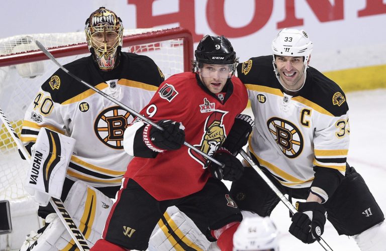 Tuukka Rask, Zdeno Chára, Bobby Ryan