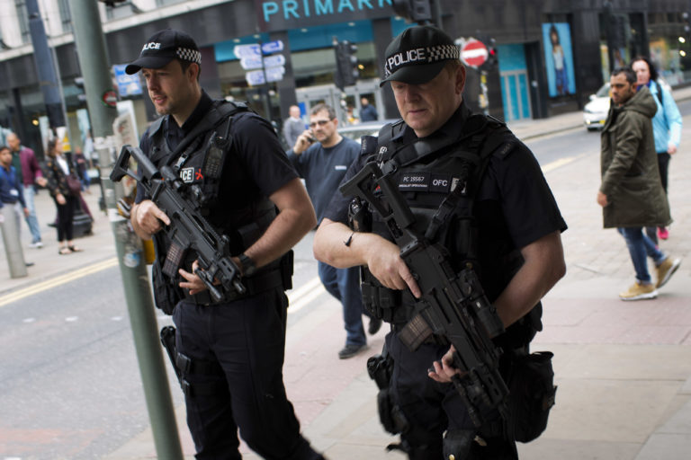 Británia Britská polícia