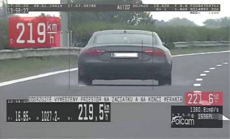 POLÍCIA: Prekročenie rýchlosti