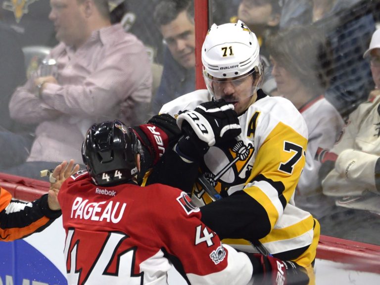 Jean Gabriel Pageau, Jevgenij Malkin