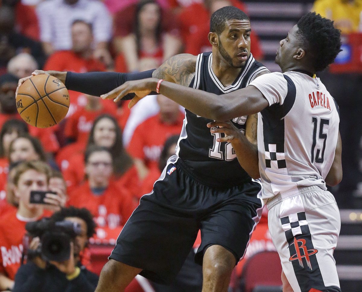 LaMarcus Aldridge, Clint Capela