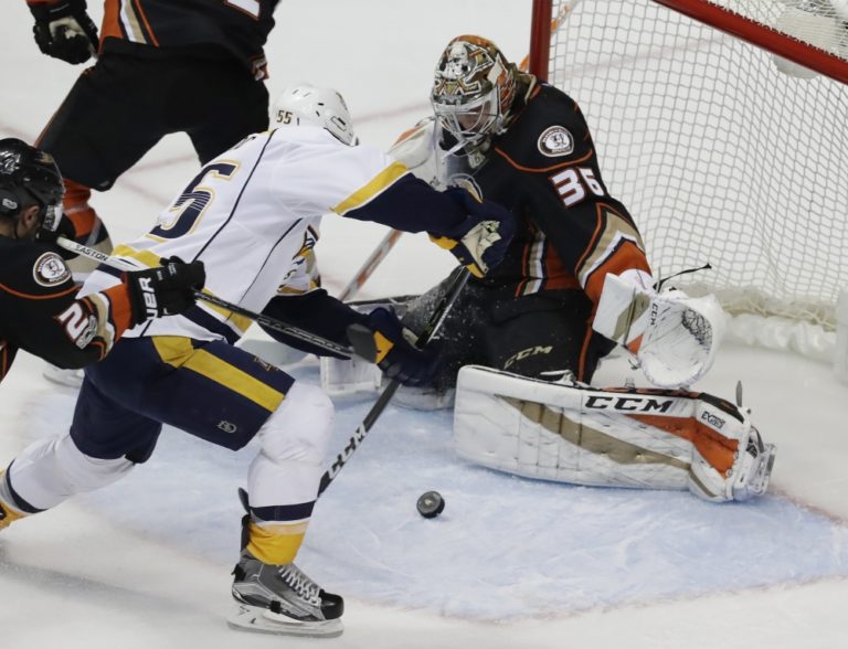 Predators Ducks Hockey