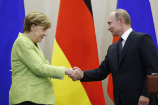 Vladimir Putin, Angela Merkelová