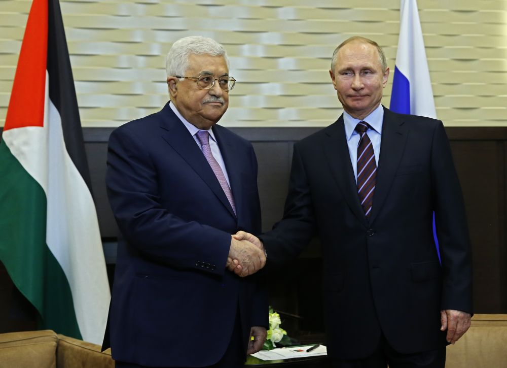 Russia Mideast Palestinians