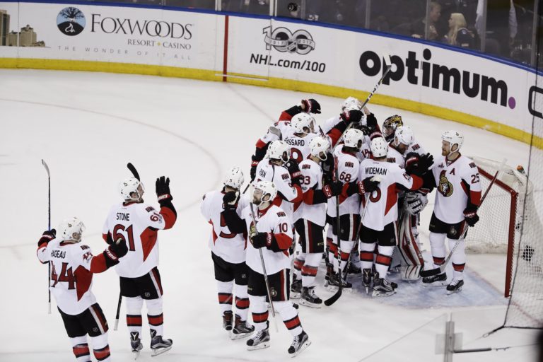 Senators Rangers
