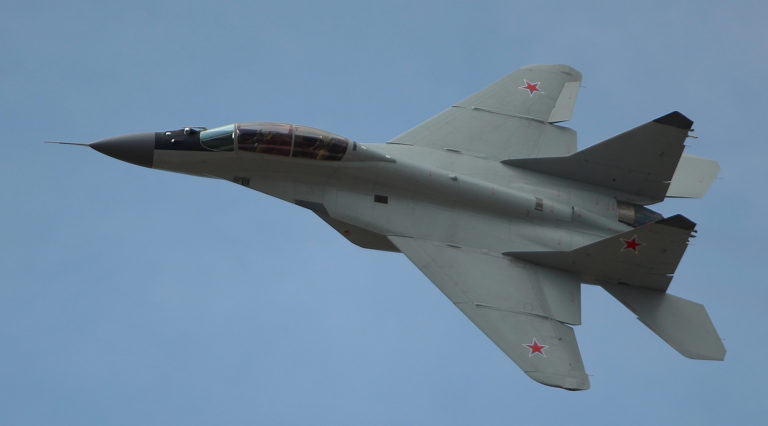 Model ruskej stíhačky MiG 29M2