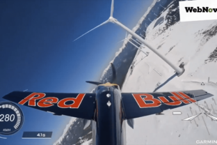 RedBull - Tesný slalom Hannesa Archa na veternej farme