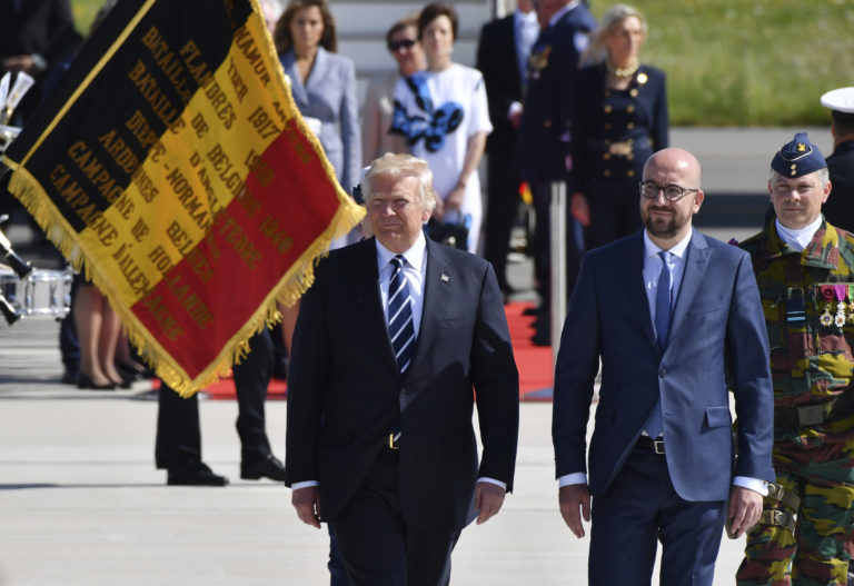 Donald Trump, Charles Michel