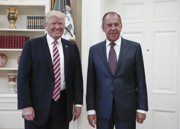 Donald Trump, Sergej Lavrov
