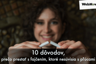10 dôvodov, prečo prestať s fajčením, ktoré nesúvisia s pľúcami