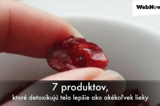 7 produktov, ktoré detoxikujú telo lepšie ako akékoľvek lieky