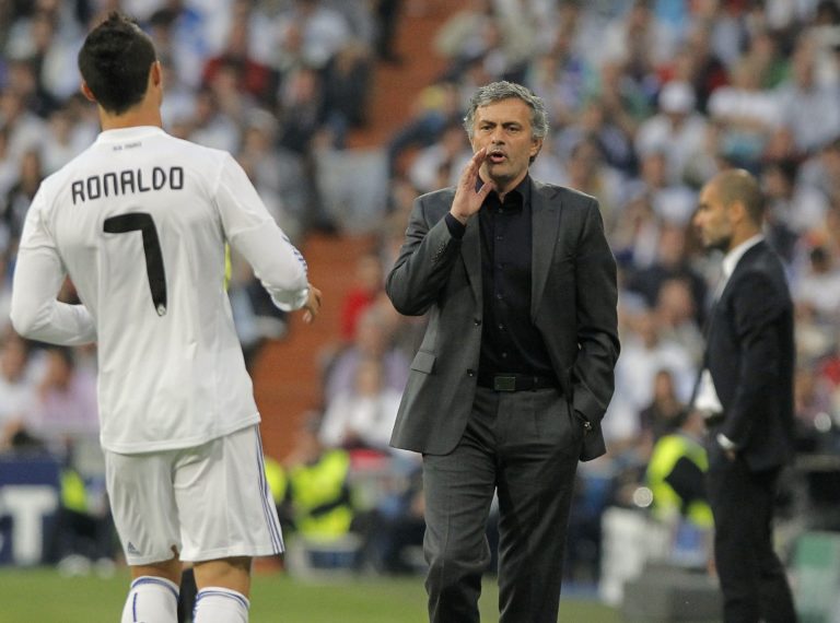 José Mourinho, Cristiano Ronaldo