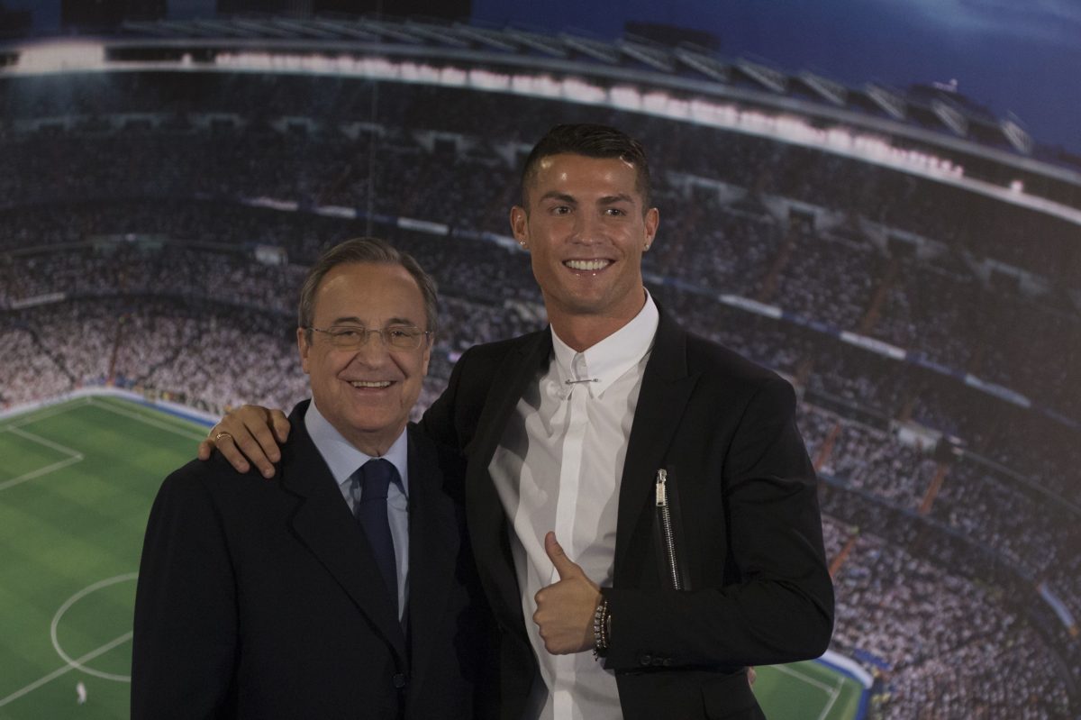 Cristiano Ronaldo, Florentino Perez