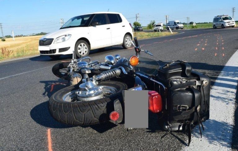 Nehoda motorkára