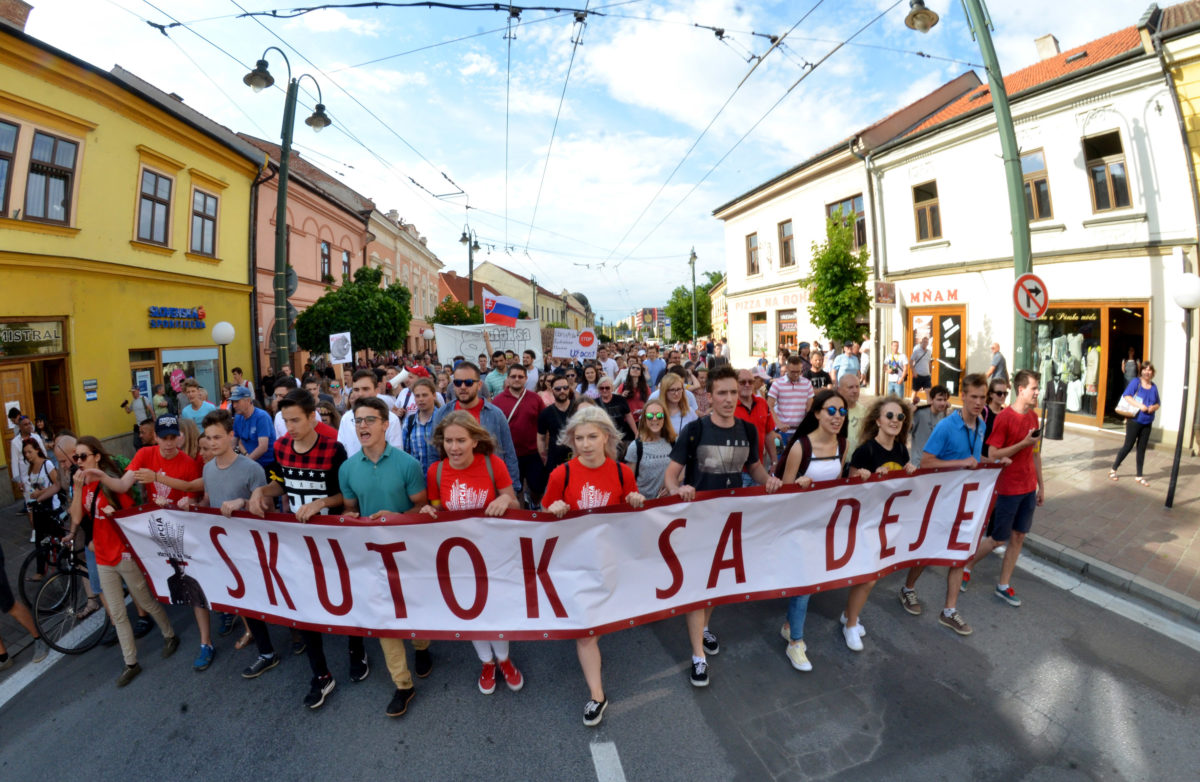 PREŠOV: Veľký protikorupčný pochod