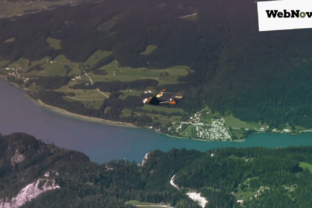 RedBull - Pozri si epický wingsuit zoskok v slow motion