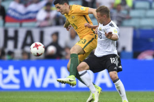 Soccer Confed Cup Australia Germany
