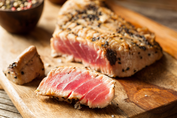 tuniakový steak