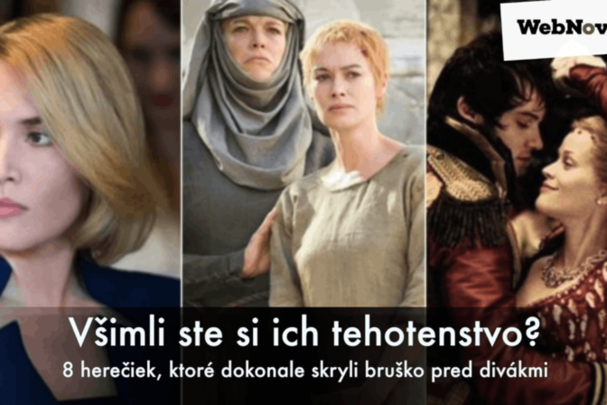 Všimli ste si ich tehotenstvo? 8 herečiek, ktoré dokonale skryli bruško pred divákmi