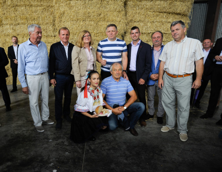Fico: Žatva na Slovensku v roku 2017