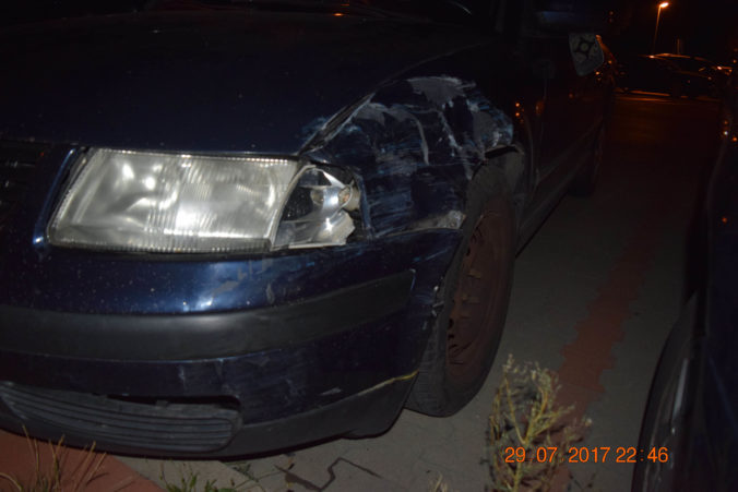 POLÍCIA: Opitý šofér ničil autá na parkovisku