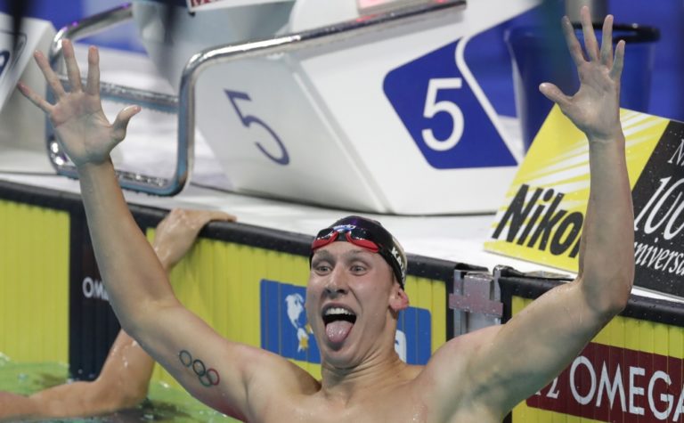 APTOPIX Hungary Swimming Worlds