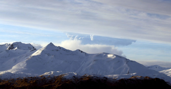 Aljaška, sopka Bogoslof