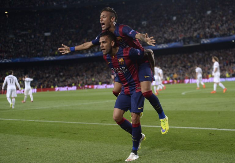 Dani Alves, Neymar