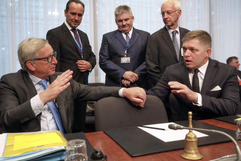 Juncker, Fico