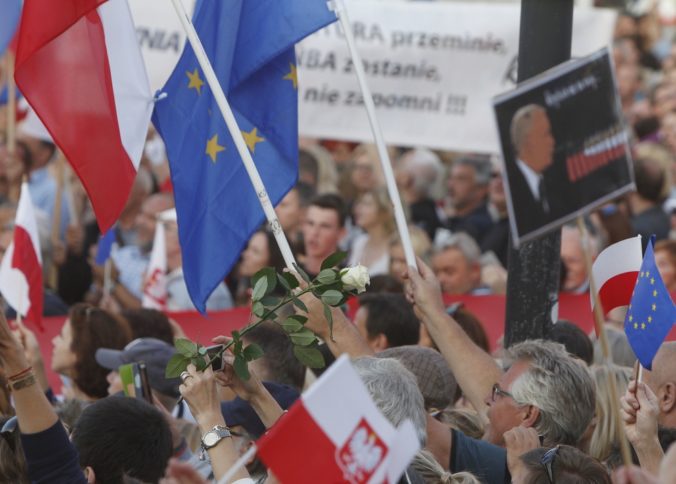 Poľsko, demonštrácia