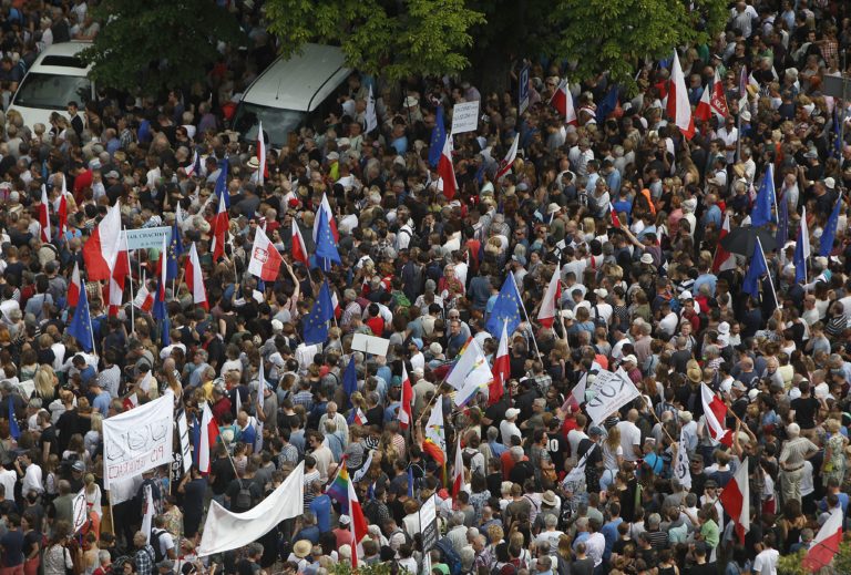 Protest, Poľsko