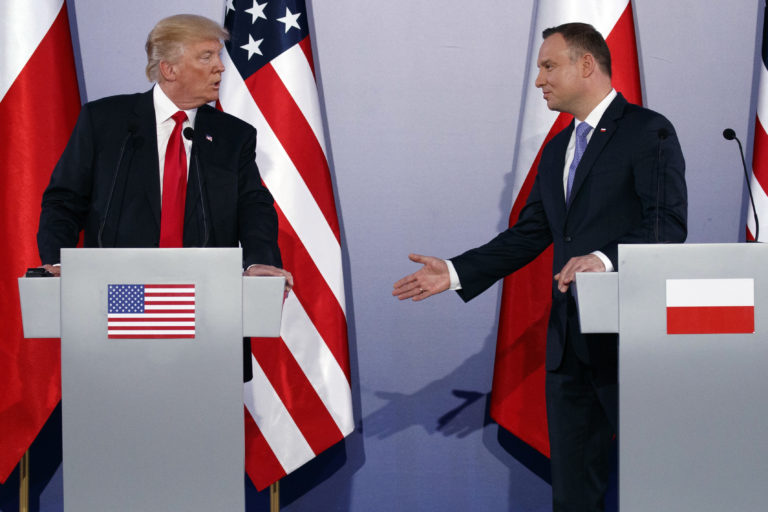 Donald Trump, Andrzej Duda