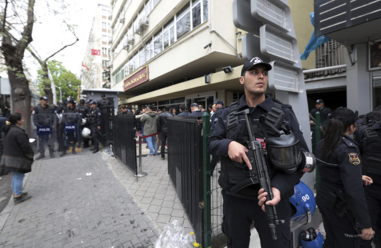 Turecká polícia