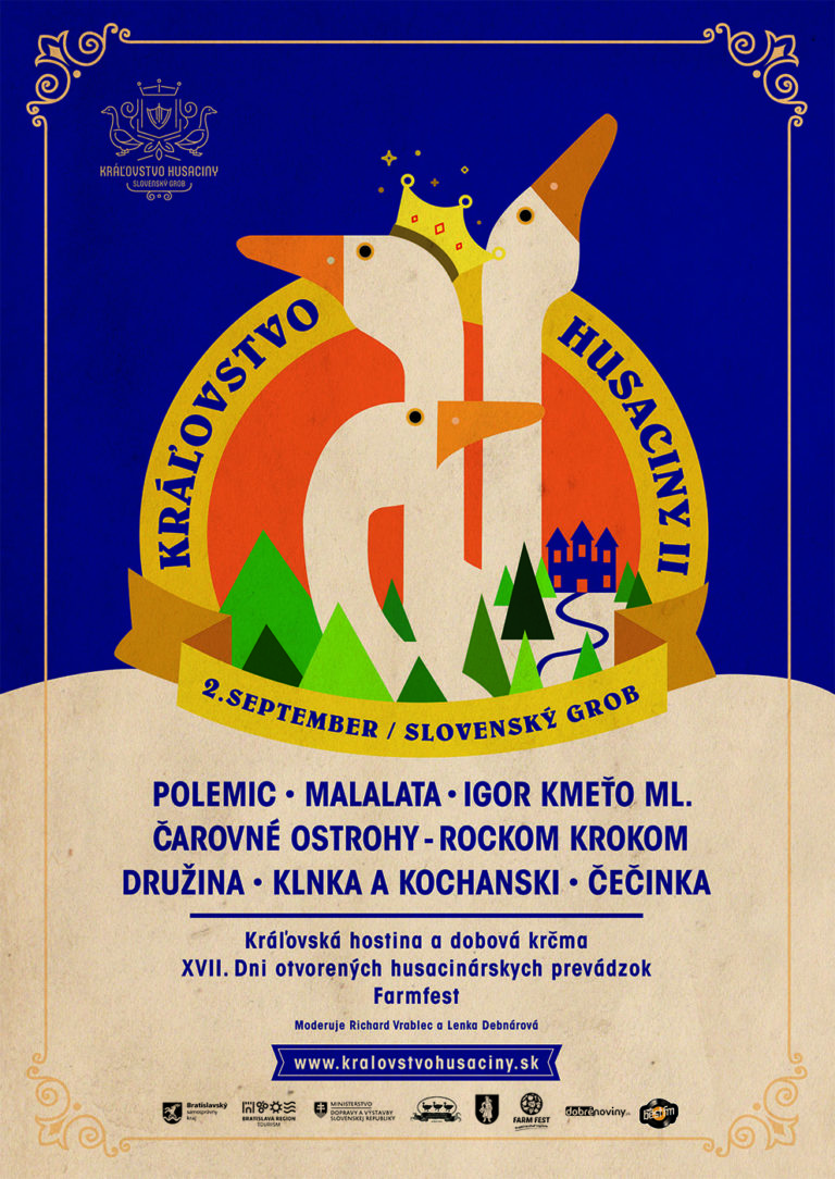 Kralovstvo husaciny plagat_tlac