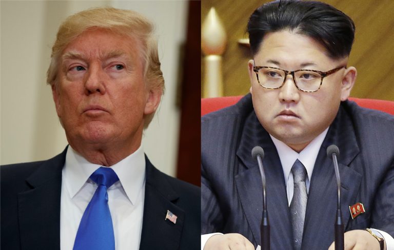 Trump, Kim Čong un