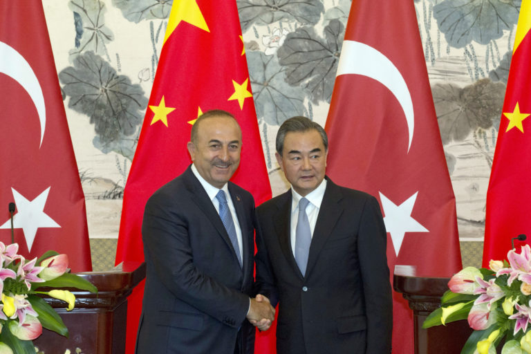Wang Yi, Mevlut Cavusoglu