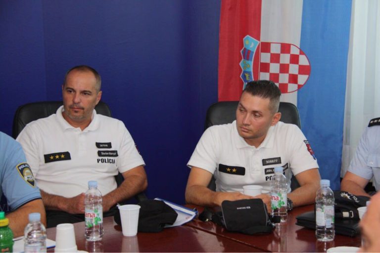 Slovenská polícia v Chorvátsku