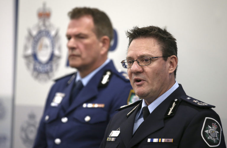 Austrália, polícia