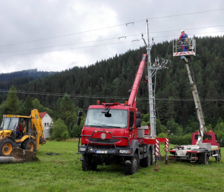 Vedenie SSE D elektrina