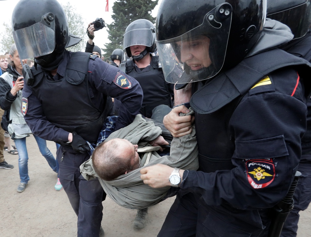 Rusko, polícia