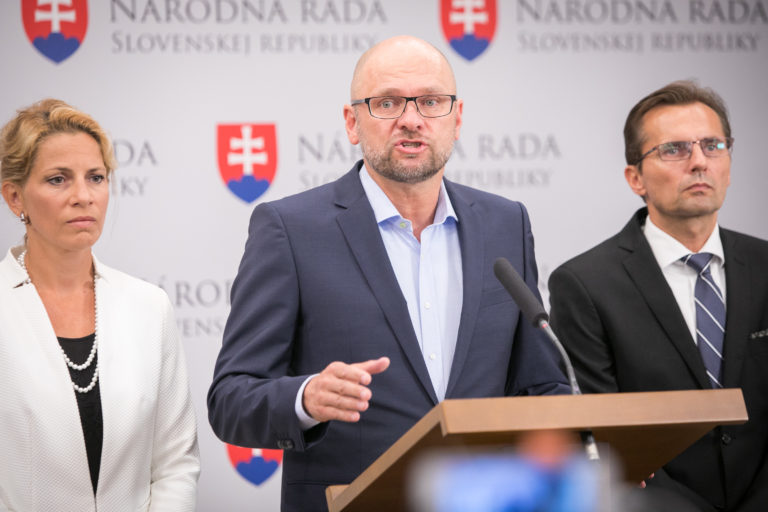 SaS; Jana Kiššová; Richard Sulík; Ľubomír Galko