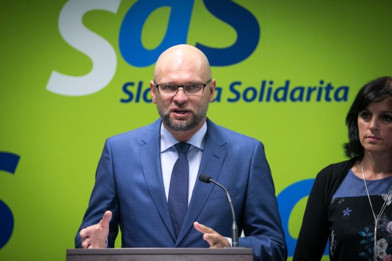 Predseda strany SaS Richard Sulík.