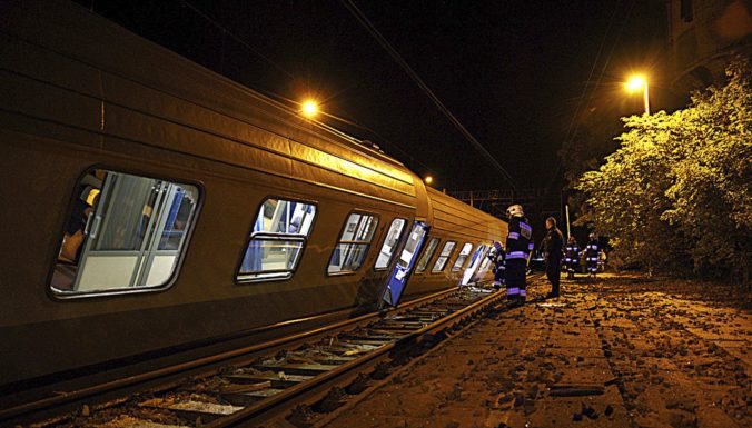 Zrážka vlakov v Poľsku